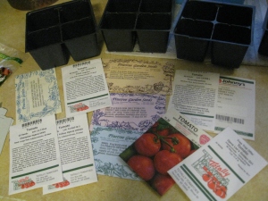 Many different tomato varieties to choose from!